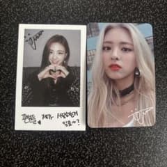 ITZY ユナ トレカセット アルバム icy チェキ ITZY - itzy ユナ icy サイン アルバム 初回 チェキ yuna トレカ