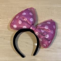 ディズニー ミニー リボン ピンク カチューシャのサムネイル