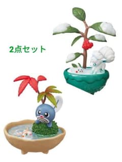 ぽけっとBONSAI アローラロコン、ニョロモ＆トサキントの2点セットのサムネイル