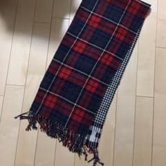 【ぴろみ様専用】美品☆大判リバーシブルストール☆のサムネイル