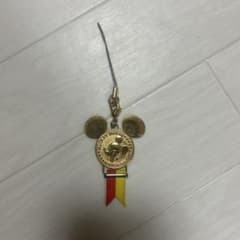 ミッキーマウス ストラップ メダルデザインのサムネイル