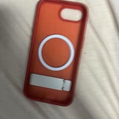 オレンジ マグネット式リング付きiPhon16eケースのサムネイル