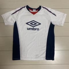 umbro サッカーウェアセット Sサイズ umbro サッカーウェア Sサイズ(子供) ホワイト/ネイビー - メルカリ