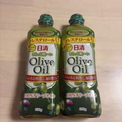 日清 オリーブオイル コレステロール0 600g x 2本 - メルカリ