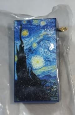 ゴッホ サウンドキーホルダー 星月夜 ガチャのサムネイル