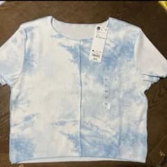 【タグ付き未使用】GU 半袖Tシャツ 女の子 M 150㎝のサムネイル