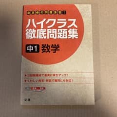 ハイクラス徹底問題集 7 中1数学のサムネイル