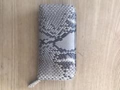 ハンドメイド  ダイヤモンドパイソン長財布 内側カウレザーのサムネイル