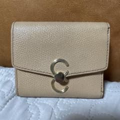 CAFUNE 三つ折り財布 ベージュのサムネイル