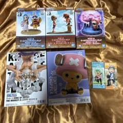 ワンピース ワールドコレクタブルフィギュア ログストーリーズ他　フィギュア　7点