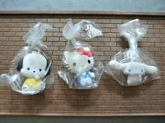サンリオ　ぺたんこマスコット　3個セットのサムネイル