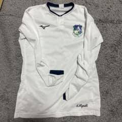 Mizuno サッカー 長袖 ユニフォーム ホワイト 大阪産業大学