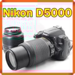 ✨シャッター数1311回 Nikon D5000 一眼レフ カメラ スマホ転送 ✨少シャッター数✨ Nikon D5000 ニコン スマホ転送 一眼レフ カメラ