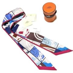 エルメス　ツイリー　未使用品　ブリッド•ドゥ•ガラ　無秩序