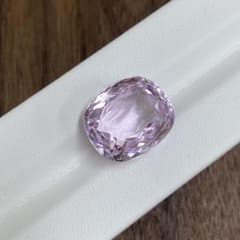 天然クンツァイトルース16.413ct、鑑別書付きのサムネイル