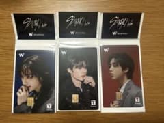 Stray Kids WOWPASS リノ　ヒョンジン　ハン　3枚セットのサムネイル