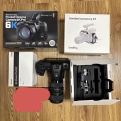 BMPCC6k pro ＋ レンズ＋リグ＋SSD＋バッテリー セット - メルカリ