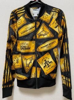 ジェレミースコット×アディダス コラボ ジャージ ジャケット ゴールドプレートのサムネイル