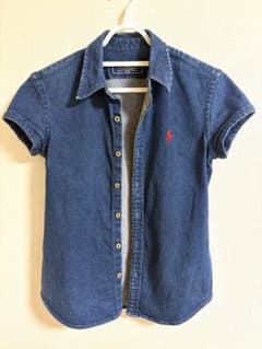 POLO SPORT Ralph Lauren デニム 半袖シャツ - メルカリ