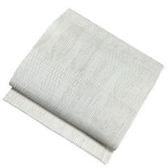 ユ44未着用開名古屋帯 夏帯 羅　ベージュ正絹 美品 仕立て上り ユ44未着用開名古屋帯 夏帯 羅 ベージュ正絹 美品 仕立て上り - メルカリ
