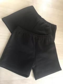 ショートパンツ 裏起毛 2枚セットのサムネイル