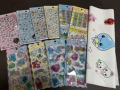 しずくちゃんボンボンドロップシールミニ　ウォーターシール おはじきシールのサムネイル