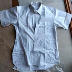 ELLE HOMME 半袖ワイシャツ ストライプのサムネイル