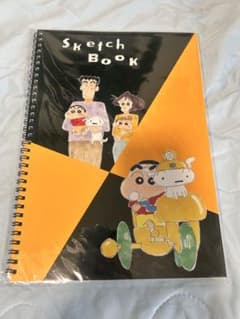 クレヨンしんちゃん　30周年記念　スケッチコレクション　画集　スケッチブックのサムネイル