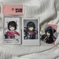 にじさんじ】ましろ爻 チェキ 缶バッジセット - メルカリ
