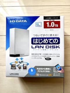 新品未使用 I-O DATA LAN DISK HDL-T1WH 1.0TB - メルカリ