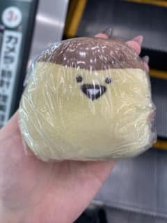문구와 함께 봉제인형 마스코트 2