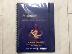 ROCKIN' QUARTET ロッキンカルテット 来場者配布 ノート 大木伸夫のサムネイル