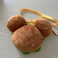 ミッキーマウス ハンバーガー型バッグ　チケットホルダーのサムネイル