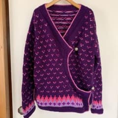 ニットジャケット チベット衣装の形のサムネイル