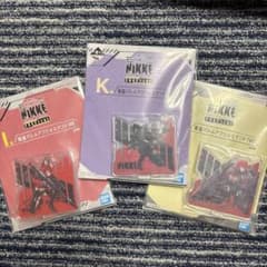 승리의 여신 NIKKE 이치방쿠지 양면 전투아크릴스탠드 3종 세트
