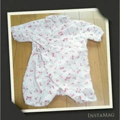 □やんちゃ媛様専用 さくらんぼロンパ**❥❥のサムネイル
