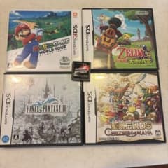 ニンテンドーDS ソフト 5本セット マリオ ゼルダ FF 聖剣伝説 ポケモン