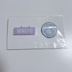SEVENTEEN ミンギュMINGUネーム&ワッペンセット バッジ 新品未開封