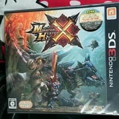 モンスターハンタークロス新品未開封。即日発送初回限定付きのサムネイル