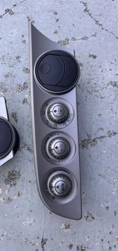 ホンダ インテグラ DC5 タイプR前期 純正 エアコンパネル エアコン吹き出し ホンダ インテグラ DC5 タイプR前期 純正 エアコンパネル エアコン