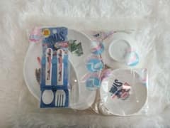 トーマス　 こども食器セット　電子レンジ　食洗機対応　日本製　持ち手付　OSKのサムネイル