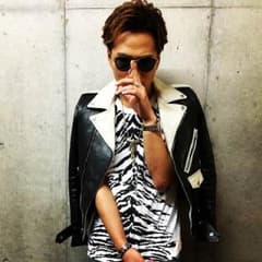 登坂広臣着用型 白黒 ライダース  三代目のサムネイル