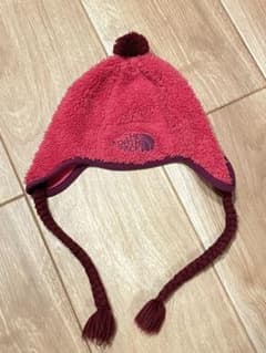THE NORTH FACE フリースニット帽 ピンクのサムネイル