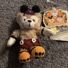 ダッフィー ぬいぐるみバッジ ハロウィン 2015 ディズニー レア 新品