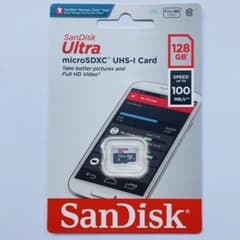 High-speed SanDisk Switch compatible microSD card 128GB