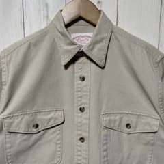 FILSON フィルソン レア 刺繍 ロゴ 無地 ダック 長袖 シャツ