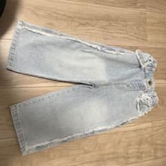 れちゃん様　子供服まとめ　デニム90.ハート90.100黒のサムネイル