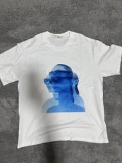 ブルーグラフィックプリント Tシャツのサムネイル