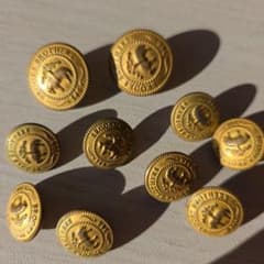 ☆ Brooks Brothers ゴールデンフリース 金ボタン 10個セット☆ - メルカリ