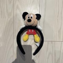 公式ディズニーカチューシャ　ミッキーぬいぐるみ付きのサムネイル